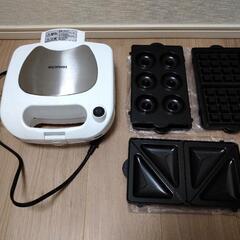 【美品】アイリスオーヤマ　サンドメーカーの画像