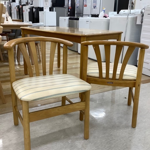 【お値下げしました！】karimoku ダイニング3点セット　入荷しました。