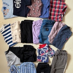 ＊子供服セット・100と110＊　夏服＋パジャマ、オールシーズン...