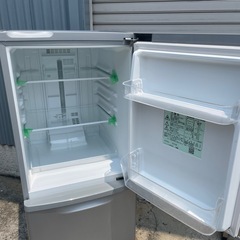 パナソニック 中古品 2ドア 冷蔵庫 NR-B14AW 2018年 138L  中古家電の画像