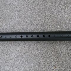 突っ張り棒 アイアン ブラック 長さ230㎝～270㎝ 耐荷重約30~10kg 直径32mm 物干し竿 調節簡単 西岡店の画像