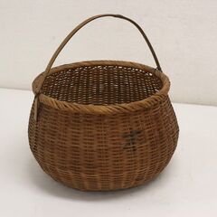 ≪ZC231ジ≫ 竹かご/竹笊 2点 まとめ/セット 収納籠/編み籠 かご/カゴ/バスケット工芸品/竹工芸/木工芸/伝統工芸 雑貨 現状品の画像