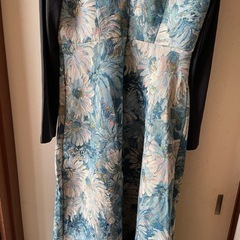 レディース長袖ワンピースの画像