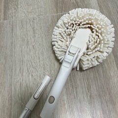 お話し中★新品未使用★お風呂掃除ブラシ　バスモップの画像