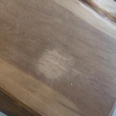 【希少】一枚板　ローテーブル　アイアン脚の画像