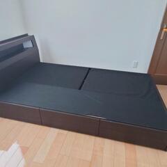 【受付終了】セミダブルベッドの画像