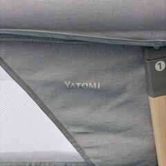 ヤトミ　折りたたみ　ベビーベットの画像