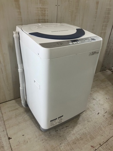 J316⭐️SHARP 2016年製　5.5㌔洗い　全自動電気洗濯機