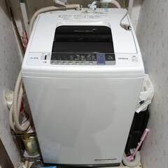 日立　7kg洗濯機の画像