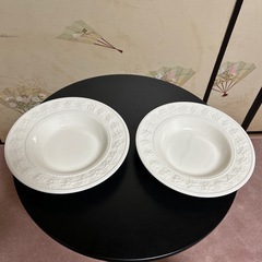WEDGWOODのスーププレート2枚