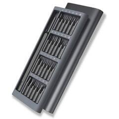 AA76 精密ドライバーセット 修理 分解 スマホ タブレット ゲーム機 DIY ツール 多機能 コンパクト 24in1の画像