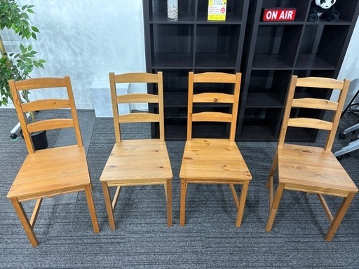 良品】IKEA JOKKMOKK ダイニングチェア 2脚セット