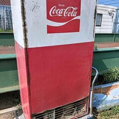 コカコーラ　レトロ　冷蔵庫　オブジェ　昭和の画像