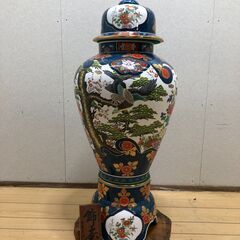 有田焼 金龍窯　博山作　飾壷　伝統工芸美術　【糸島市内 送料無料...