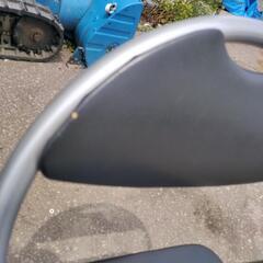富士貿易 パイプ会議イス FB-030(1010BK) ブラック ②の画像