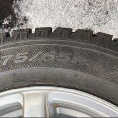 【いしなた様】専用冬用スパイクタイヤ&ホイールの画像