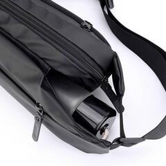 AA109 軽量 撥水 ボディバッグ ウェストポーチ メンズ ナイロンバッグ 鞄
の画像