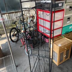 ワードローブ　No.3780　ブラック　衣類収納チェスト　アイアン　【リサイクルショップどりーむ荒田店】の画像