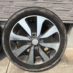 165/55R15 75V タイヤ2本セット(純正ホイール付き)の画像