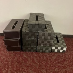 ティッシュボックスカバー１1個セットお譲りします