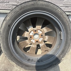 165/55R15 75V タイヤ2本セット(純正ホイール付き)の画像