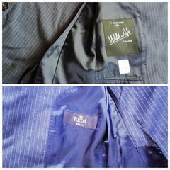 T.NOBUKUNI Wild life ストライプ スーツ ジャケット パンツの画像