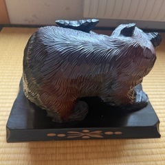 熊 置き物の画像
