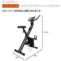 エアロバイク【中古】の画像