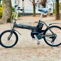 004 折り畳みパナソニック電動アシスト自転車