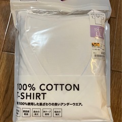 【新品】ＶネックＴシャツ　ＬＬ白
