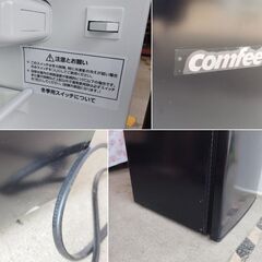ノンフロン 冷凍冷蔵庫 2024年製 90L COMFEE　/UJ-1290 1Fの画像