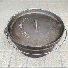 取引中 大　ダッチオーブン　キャンプやBBQに！