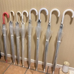 ビニール傘の画像