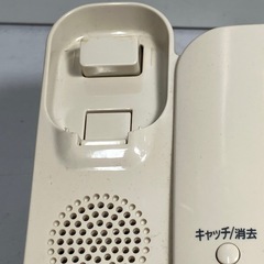 I 2507-084  Panasonic 留守番電話機 VE-GP24TA 親機のみ 動作確認済み アダプター付属 キズ 汚れあり の画像