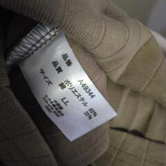 ゆったりサイズ　ヒラキ　レディース　タンクトップ　ブラウンベージュ　LLサイズの画像