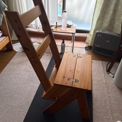 ハシゴにもなる椅子