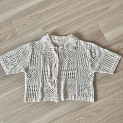 半袖カーディガン