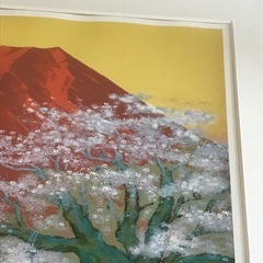 吉祥赤富士桜の画像