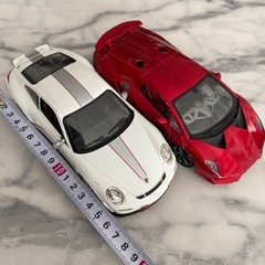 【ご相談中】ズーパーカーセット　レッド　ホワイト