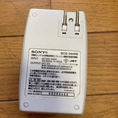SONY 充電式電池の画像