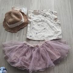 キッズ女の子用90服の画像