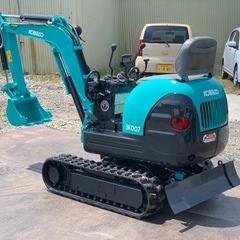 コベルコ ミニユンボ SK007-3 油圧ショベル 倍速 操作パターン切り替え