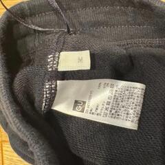 GU スウェット パンツ黒 M の画像