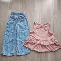 100キッズ女の子服の画像