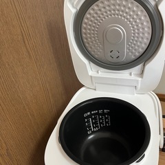 【7/10受付終了】 炊飯器 IH加熱　3合の画像