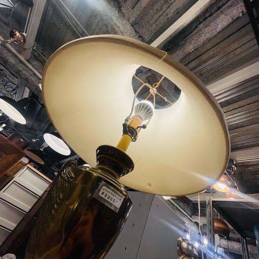 《売約済》 EthanAllen イーセンアレン テーブルランプ テーブルライト デスクライト スタンドライト ランプ 照明器具 間接照明 真鍮 ブラス ブラスランプ 真鍮ランプ アンティーク アンティークランプ ビンテージ ビンテージランプ ヴィンテージ レトロ 輸入家具 高級感 クラシック モダン インテリア照明 アメリカ家具 ethan allen tablelamp table lamp desk stand light antique vintage brass lamp
