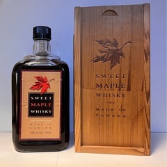 【未開封品】箱付　SWEET MAPL E WHISKY 750...