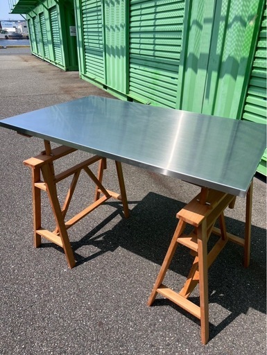 最終お値下げ！早い者勝ち！【キャトルセゾン】アトリエテーブル　作業　アトリエ　家具　什器　ディスプレイ