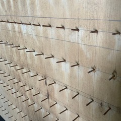 ツールフック ハンガー 道具掛け キーフック 鍵掛け 横900×縦840 フック数198 現状品の画像