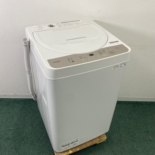 124❤️ 2024年製 未使用 展示品 シャープ 洗濯機 9キロ 設置無料